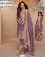 Party Wear Real Simar Silk Salwar Suits In Intricate Designs And Charming Colours!