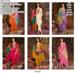 Natural Crape Multi Thread Worked Readymade Festival Kurti Set In Different Six Designs