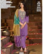 Natural Crape Multi Thread Worked Readymade Festival Kurti Set In Different Six Designs