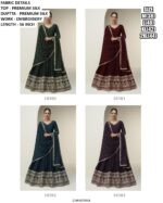Introducing A Readymade Premium Silk Embroidered Gown Sets Designed For Elegant Celebrations