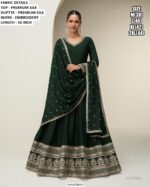 Introducing A Readymade Premium Silk Embroidered Gown Sets Designed For Elegant Celebrations