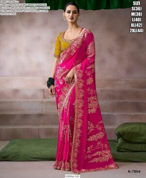 Fresh New Arrivals For Women, Pure Crepe, Soft And Light Weight Designer Sarees For Weddings