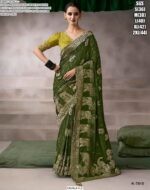 Fresh New Arrivals For Women, Pure Crepe, Soft And Light Weight Designer Sarees For Weddings
