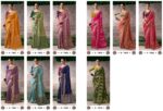 Fresh New Arrivals For Women, Pure Crepe, Soft And Light Weight Designer Sarees For Weddings