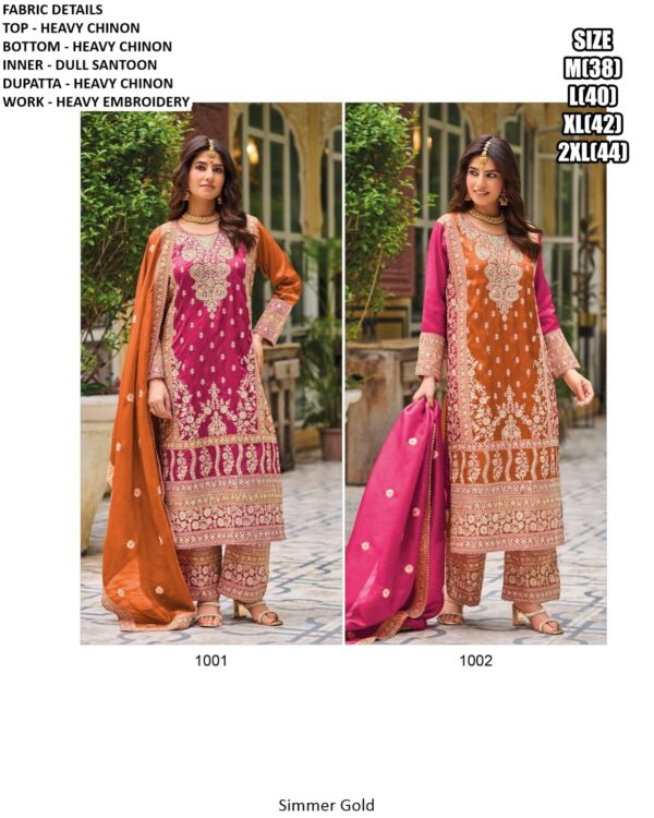 Heavy Embroidered Readymade Pakistani Salwar Kameez Suits With Attractive Colour Combination!