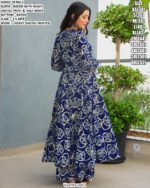 Casual Wear Heavy Digital Printed Rayon Anarkali Style Long Kurti Dress Collection 2025