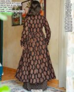 Casual Wear Heavy Digital Printed Rayon Anarkali Style Long Kurti Dress Collection 2025