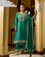 Premium Designer Chinon Silk Indian And Pakistani Style Party Wear Salwar Suits