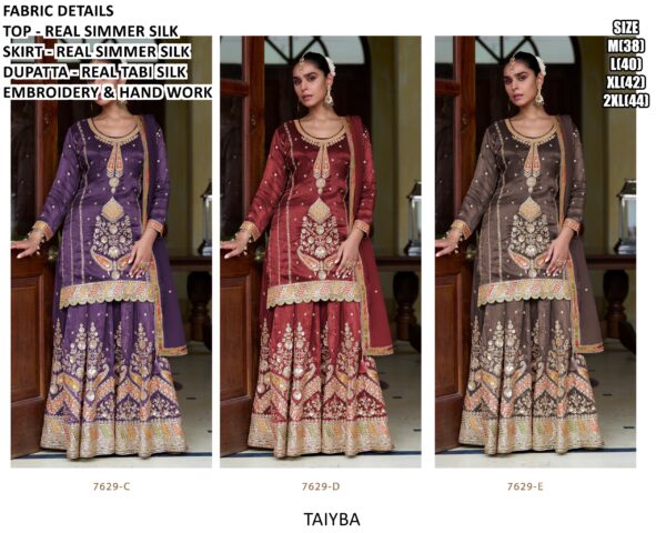 Pakistani Wedding Wear Traditional Designer Lehenga Style Dress (Three-Piece Catalogue)