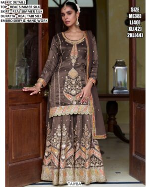 Pakistani Wedding Wear Traditional Designer Lehenga Style Dress (Three-Piece Catalogue)