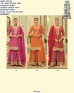 Luxurious Heavy Chinon Wedding Wear Heavy Designer Readymade Salwar Kameez Suits