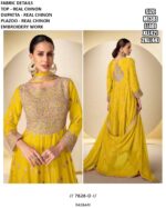 Pure Chinon All Over Embroidery Work Beautiful Festive Wear Salwar Suit Sets