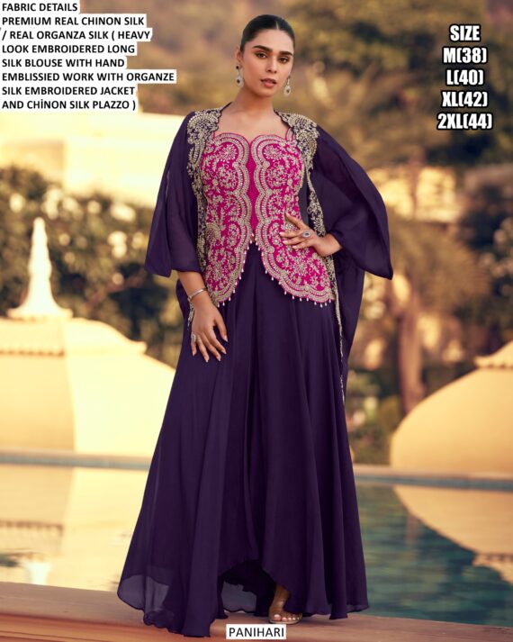 Our New Catalogue Lauch! Panihari Is A Line Of Royal Designer Party Wear Three-Piece Sets