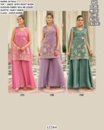 Functions Wear A Stylish Plazo Set Made From Simar Fabric Enhanced With Beautiful Beast Work