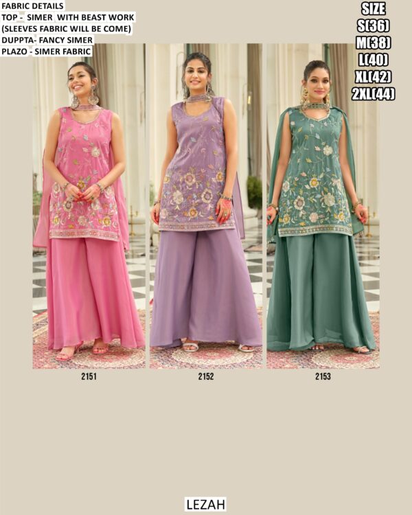 Functions Wear A Stylish Plazo Set Made From Simar Fabric Enhanced With Beautiful Beast Work