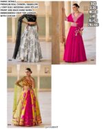 Bewitching Designer Crepe Silk Stylish Crop Top And Lehenga Sets For Weddings And Parties