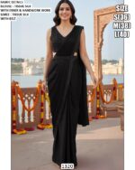 Grace Meets Glamour In This Ethereal Ready To Wear Sarees Adorned With Exquisite Handwork