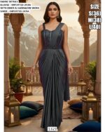 Grace Meets Glamour In This Ethereal Ready To Wear Sarees Adorned With Exquisite Handwork