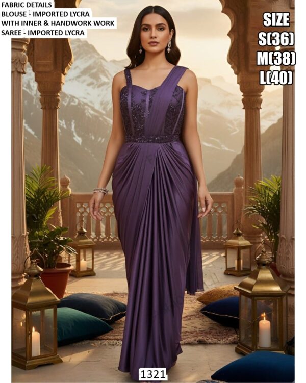 Grace Meets Glamour In This Ethereal Ready To Wear Sarees Adorned With Exquisite Handwork