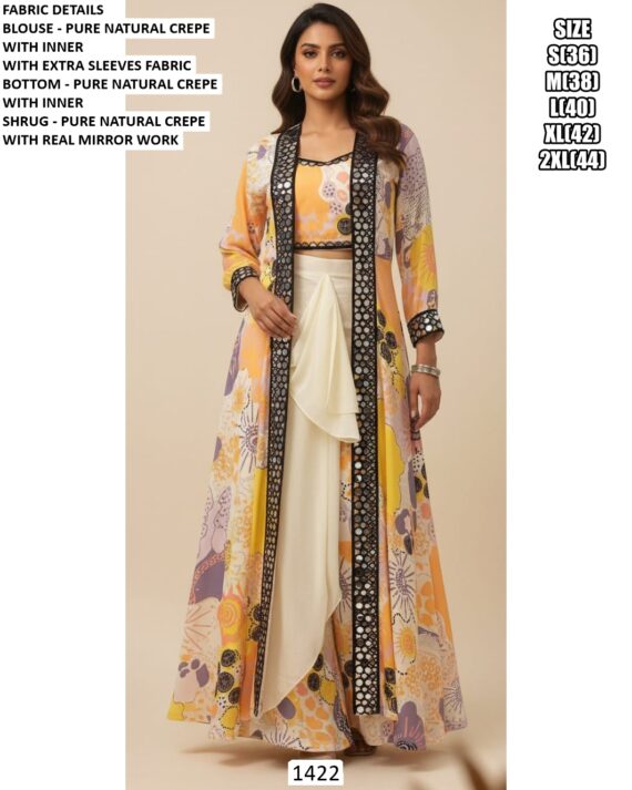 Unique And Modern Styles Of Indo-Western Fusion Wear For Women - Shop Now!