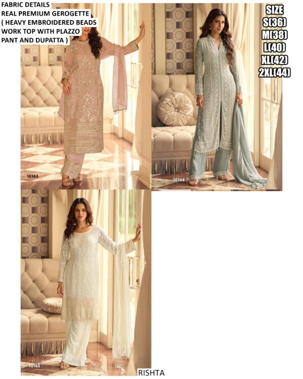 Heavy And Weird Designer Real Premium Georgette Elegance Wedding Suits For Women