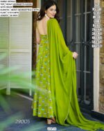 Vol 29 Rayon Digital Printed Heavy Flared Anarkali Style Fully-Stitched Gown Dupatta Pairs