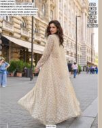 French Crepe Silk Stylish Designer Wedding Wear Indo-Westerns (Blouse Dhoti And Jacket Full Catalogue)