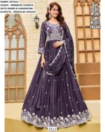 Authentic Styles With Premium Quality Designer Readymade Gown With Dupatta For Womens