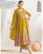 Presenting New Arrival Premium Silk Exclusive Wedding And Party Wear Anarkali Readymade Suits