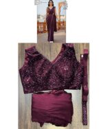 Grace Meets Glamour In This Ethereal Ready To Wear Sarees Adorned With Exquisite Handwork