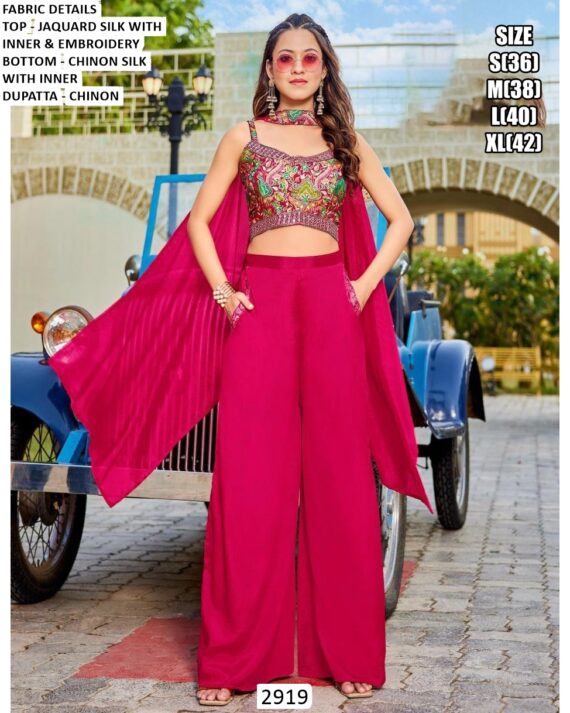 We Are Launching Ready To Wear Premium Quality Trendy Indo-western Collection