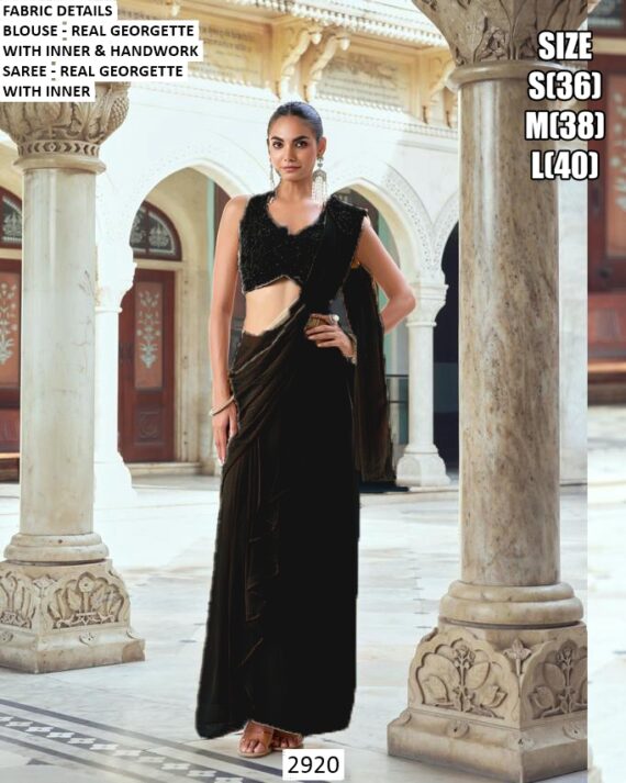 Shop One Minute Ready To Wear Sarees With Perfect Pleats And Matching Readymade Blouses