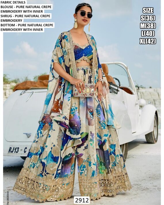 Upgrade Your Wedding Look With Our Luxury Designer Indo-western Sets — Premium Fabric And Irresistible Style!