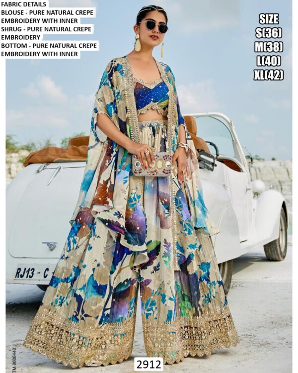 Upgrade Your Wedding Look With Our Luxury Designer Indo-western Sets — Premium Fabric And Irresistible Style!