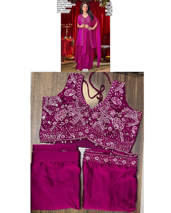 We Are Launching Ready To Wear Premium Quality Trendy Indo-western Collection