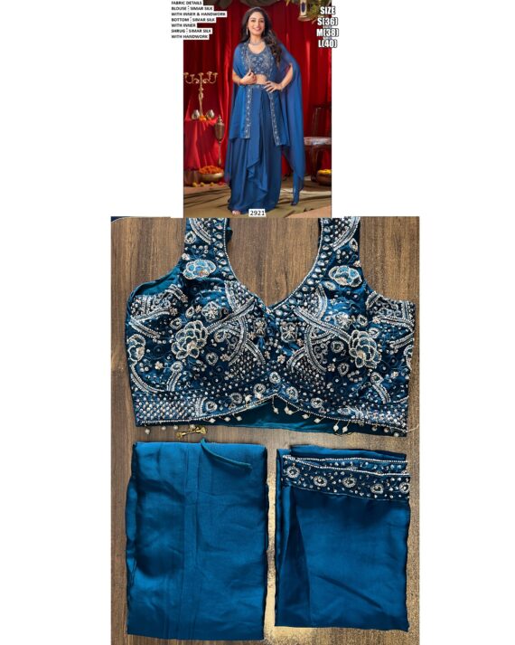 We Are Launching Ready To Wear Premium Quality Trendy Indo-western Collection