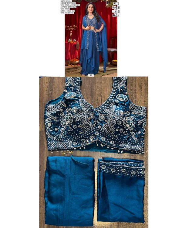 We Are Launching Ready To Wear Premium Quality Trendy Indo-western Collection