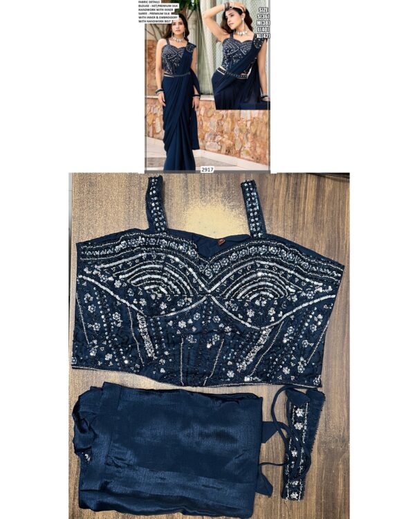 Shop One Minute Ready To Wear Sarees With Perfect Pleats And Matching Readymade Blouses