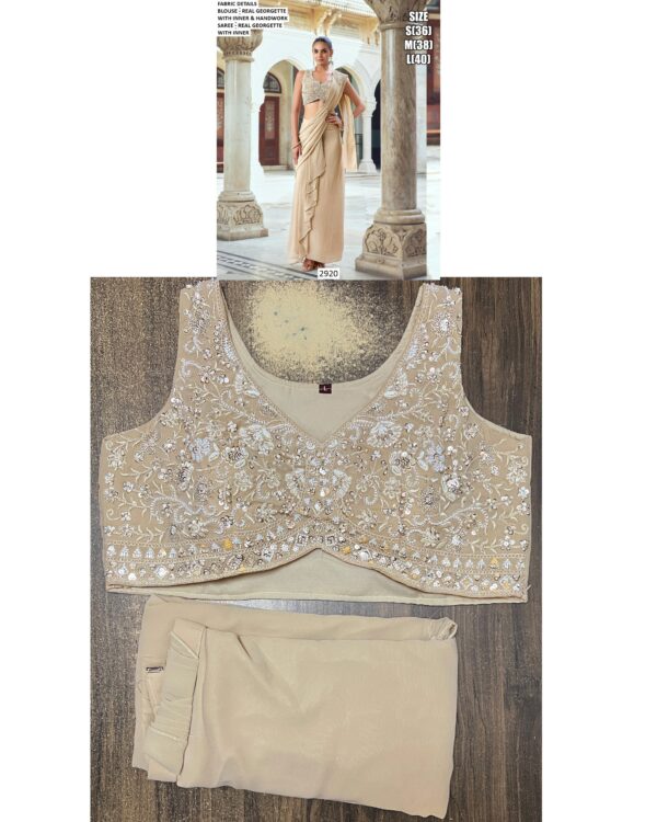 Shop One Minute Ready To Wear Sarees With Perfect Pleats And Matching Readymade Blouses