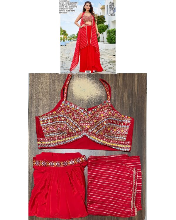 Upgrade Your Wedding Look With Our Luxury Designer Indo-western Sets — Premium Fabric And Irresistible Style!