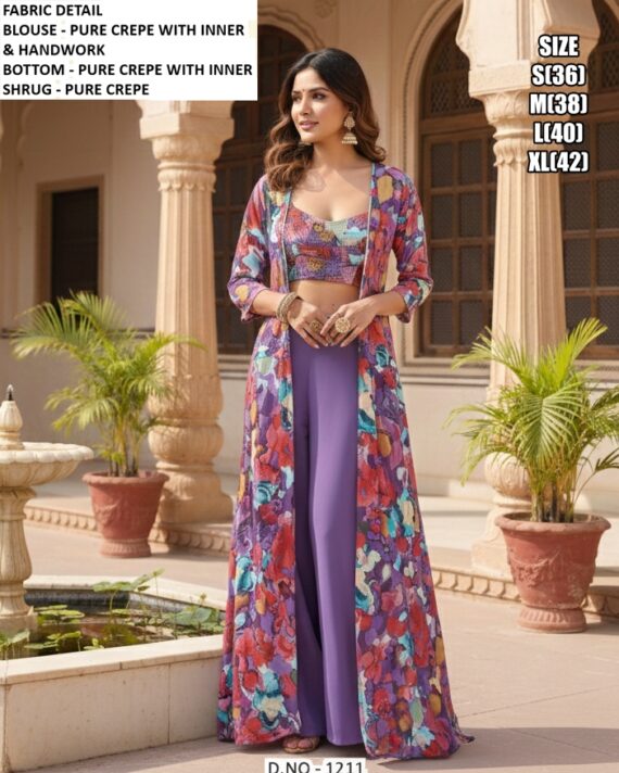 Turn Heads This Season With Our Women's Indo-Western Outfits That Redefine Elegance And Style!