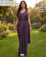 Grace Meets Glamour In This Ethereal Ready To Wear Sarees Adorned With Exquisite Handwork