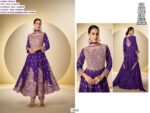 Pure Chinon All Over Embroidery Work Beautiful Festive Wear Salwar Suit Sets