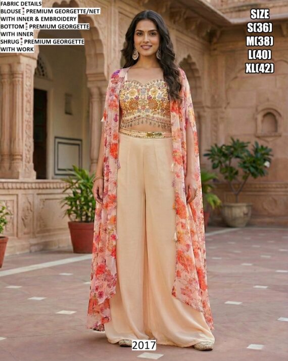 This Season, Celebrate Wedding Celebrations In Style With Our Vibrant Indo-Western Wear Collections