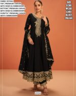 Shop Fully Stitched Embroidered Premium Chinon Salwar Suits In Three Trending Colours!