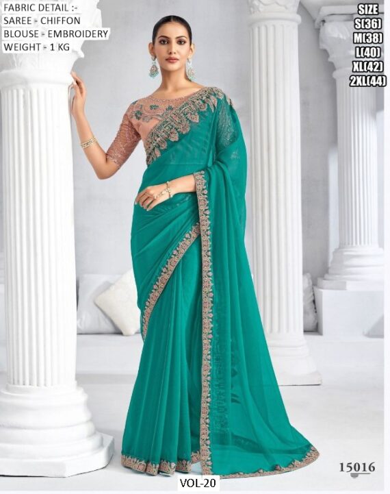 Luxury Party Wear Heavy Designer Un-Stitched Blouse With Sarees Make Your Look Perfact