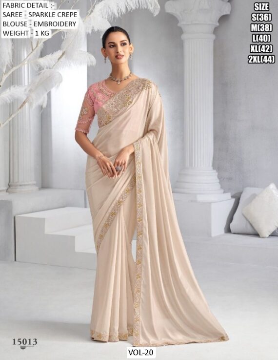 Luxury Party Wear Heavy Designer Un-Stitched Blouse With Sarees Make Your Look Perfact