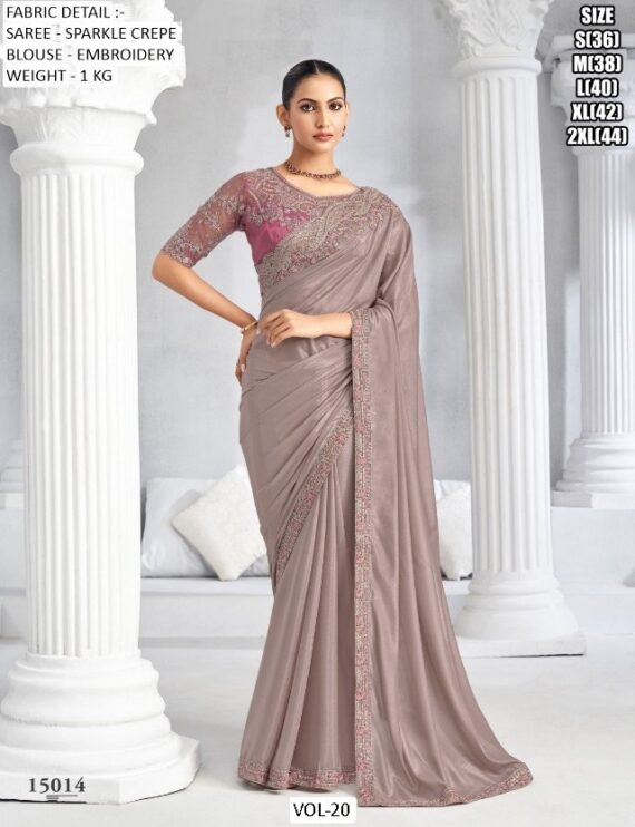 Luxury Party Wear Heavy Designer Un-Stitched Blouse With Sarees Make Your Look Perfact