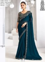 Luxury Party Wear Heavy Designer Un-Stitched Blouse With Sarees Make Your Look Perfact