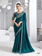 Luxury Party Wear Heavy Designer Un-Stitched Blouse With Sarees Make Your Look Perfact